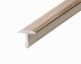 Порог (стык) Русский профиль Т-образный декорированный, 13*2700 мм, Берёза